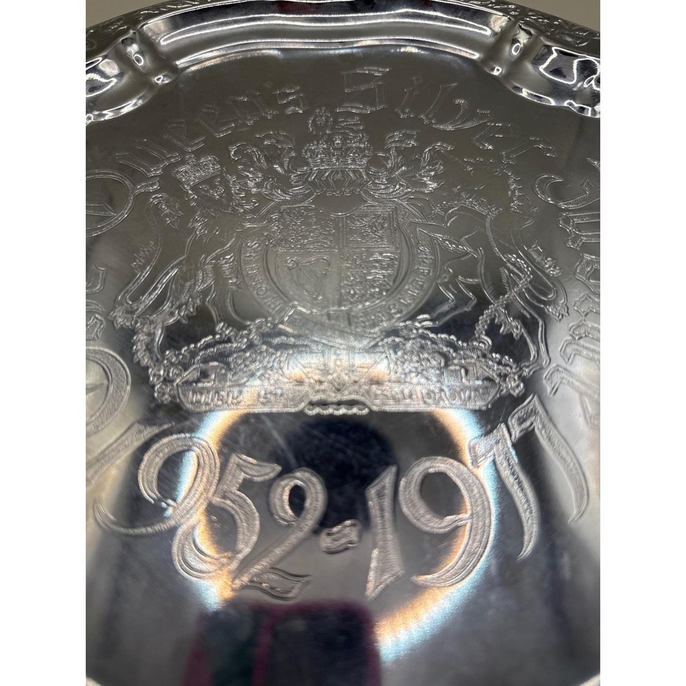 Vintage‎ Argosy Queen Elizabeth II Silver Jubilee Commemorative Tray 1952-1977 - Picture 7 of 10